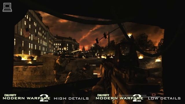 Call Of Duty : Modern Warfare 2 : GeForce 8600M GT (comparison) смотреть онлайн