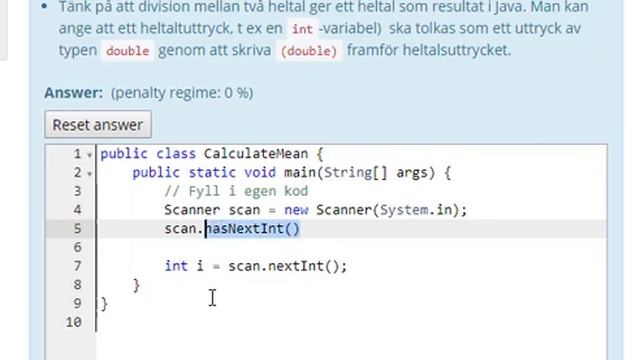 Scannern och metoden hasNextInt смотреть онлайн