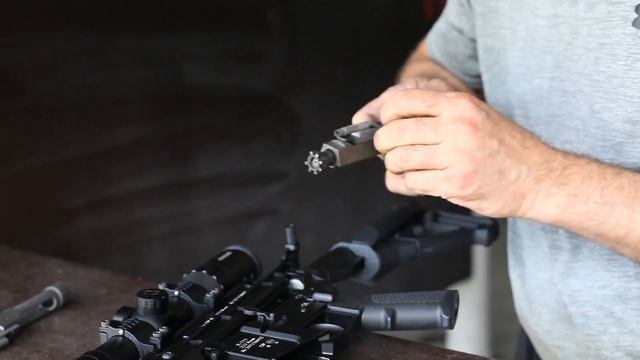 Kurbatov Arms 715. Тюнинг для спорта. Установка титановой рамы и дтк MuzzlePro. AR15 смотреть онлайн