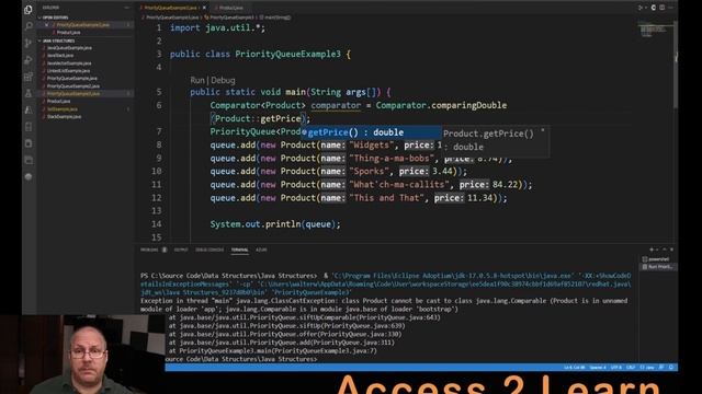 Java Data Structures - Module 07 - Priority Queues Part 3 смотреть онлайн