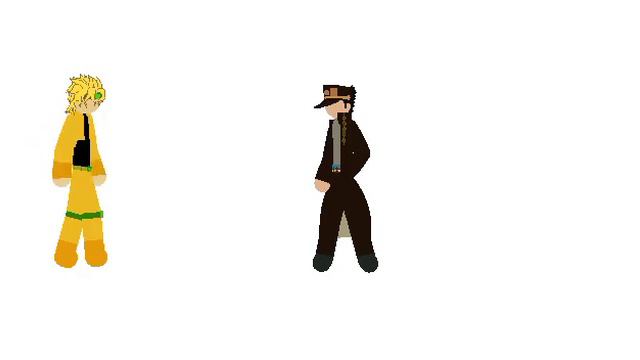 Jotaro Vs Dio Animation (short Version, My Version)