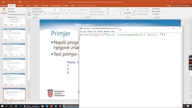 Python - korištenje operatora mod i div za rastavljanje brojeva смотреть онлайн