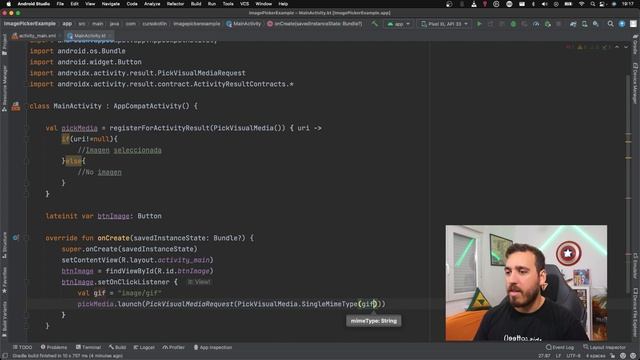 [NUEVO] Seleccionador de IMÁGENES desde GALERIA | Image Picker - Desde Android Studio - Nueva API смотреть онлайн