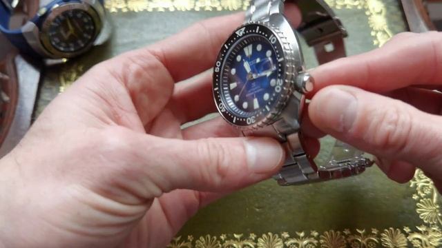 Seiko Prospex Save The Ocean Manta Ray Turtle Diver's Automatic Watch Presentation And Opinions 4k