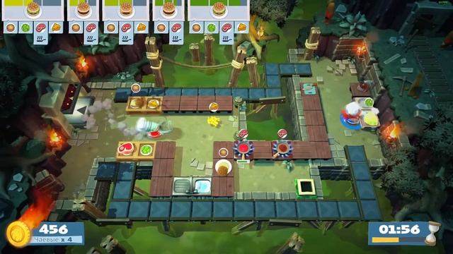Overcooked 2 (4-3) 4-stars смотреть онлайн