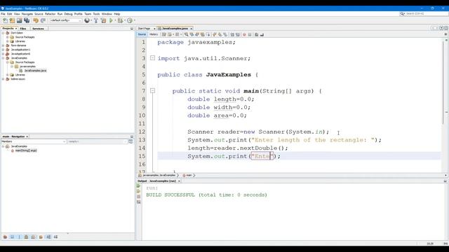 Java Tutorial - Java Program to Find Area of Rectangle смотреть онлайн