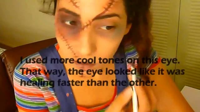 Chucky Doll Makeup смотреть онлайн