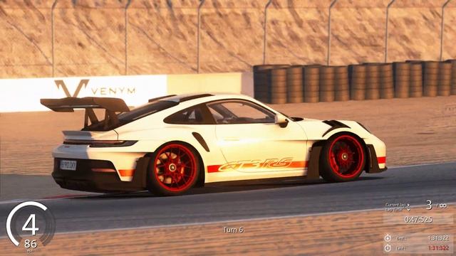 Assetto Corsa Porsche 992 GT3 RS '23 at Laguna Seca TCR смотреть онлайн