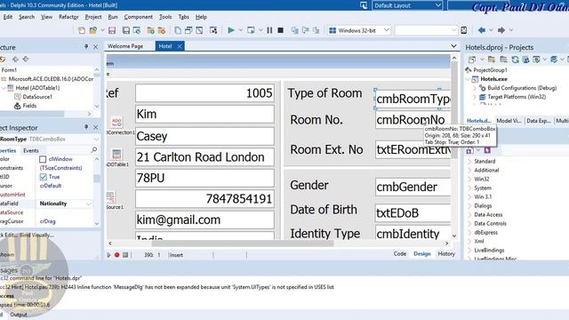 How to Create Hotel Management Systems with Database in Delphi - Part 4 of 4 смотреть онлайн