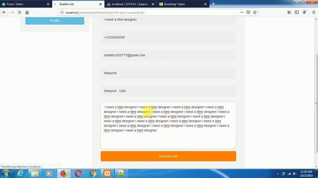 How to create job board & job post website in php mysql II Job Portal Website Using PHP MySqli 2022 смотреть онлайн