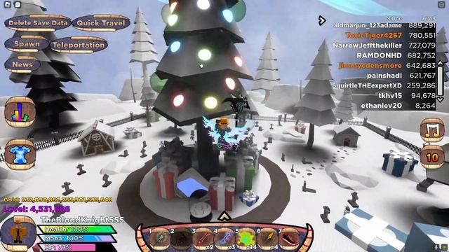 Roblox Legend of the Bone Sword RPG: Christmas 2022 Update (Part 1) смотреть онлайн