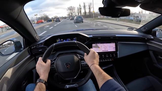 2022 NEW Peugeot 308 GT Pack 1 6 Hybrid 225 HP смотреть онлайн