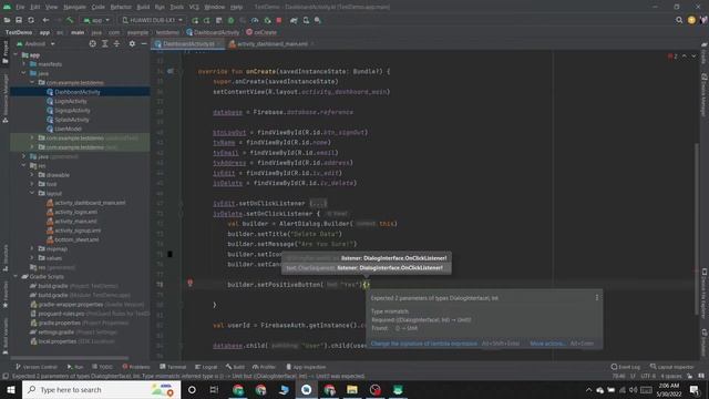 How to implement Alert Dialog in Android Studio using Kotlin смотреть онлайн