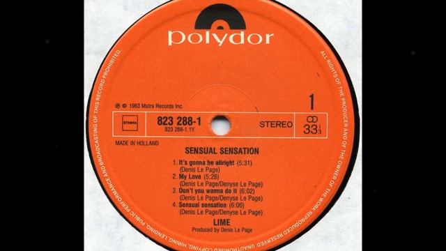 Lime - Guilty (Guilty/Culpable 12