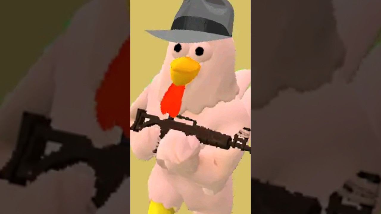 СЫГРАЛ В *КЛОН* ЧИКЕН ГАНА! #chickengun #shorts
