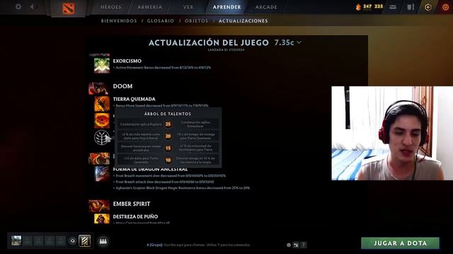 PARCHE 7.35C ➡ LEYENDO EL PARCHE COMPLETO Y DANDO MI OPINIÓN RESPECTO A LOS CAMBIOS 👀 смотреть онлайн