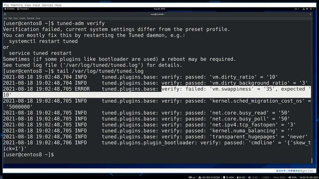 51. Оптимизация производительности - tuned (RHCSA).mp4 смотреть онлайн