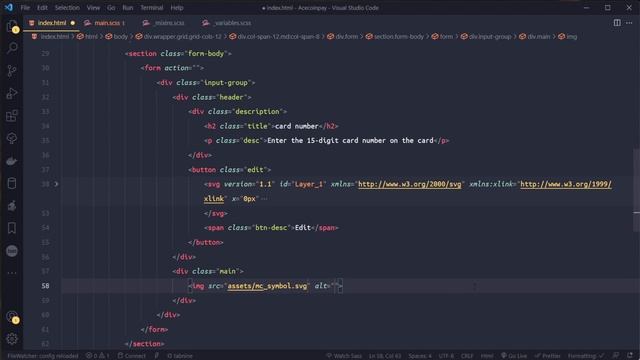 02 AceCoinPay Form Design HTML/CSS/SCSS Tutorial смотреть онлайн