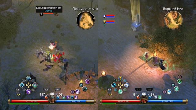 Быстрое прохождение co-op Titan Quest ч62 смотреть онлайн