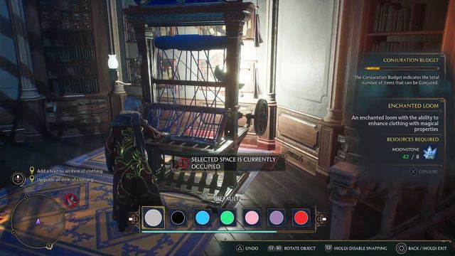 Conjure an Enchanted Loom Hogwarts Legacy смотреть онлайн