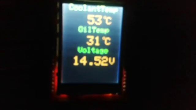 Arduino uno + OBD2 + Audi A4 B5 AFN Live data monitor смотреть онлайн