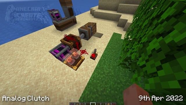 Analog Clutch in Minecraft - Create Aeronautics Devlog смотреть онлайн