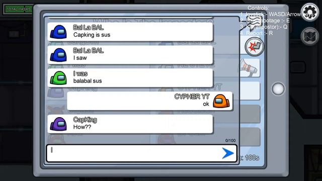 Among Us PC Controls || Mouse+Keyboard смотреть онлайн