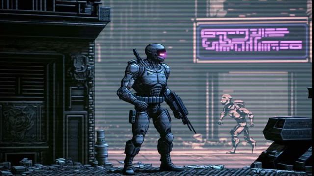 RoboCop 3 (2023) remake of 8 bit GAME NES смотреть онлайн