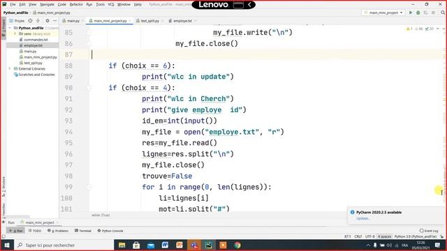 #5 Manipulate File in Python in 2 Hours ...delete & update data from file смотреть онлайн