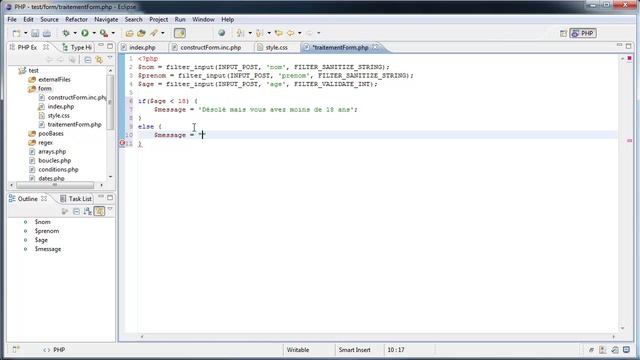 Formation PHP 5.4 : Traitement d'un formulaire (23/52) смотреть онлайн