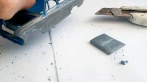 Реставрация модели 1:43 Москвич-426(Агат)