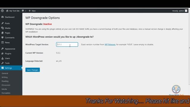 How To Downgrade WordPress and Plugins to Older Version смотреть онлайн