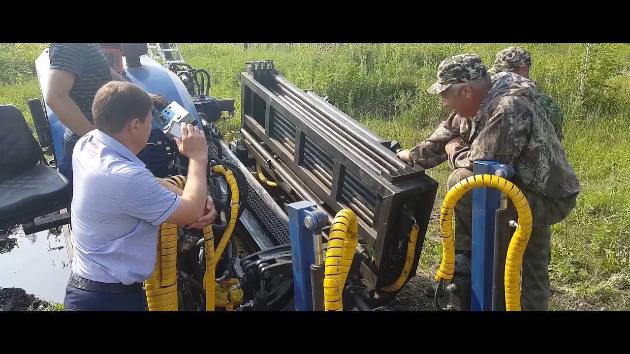 УСТАНОВКА ГОРИЗОНТАЛЬНО-НАПРАВЛЕННОГО БУРЕНИЯ. МОДЕЛЬ ГНБ S4x8 смотреть онлайн