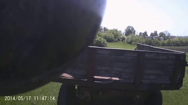 ТЕЛЕГА ДЛЯ ТРАКТОРА С ГИДРАВЛИЧЕСКИМ ПОДЬЁМОМ смотреть онлайн