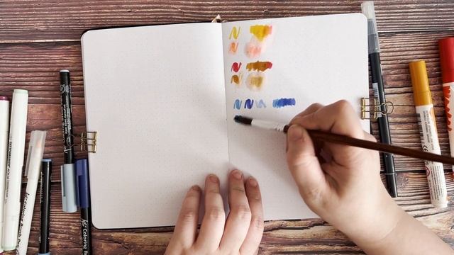 ОБЗОР БРАШПЕНОВ для BULLET JOURNAL: от Tombow до ноунейма из Фикс-прайса смотреть онлайн