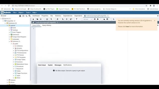 PgAdmin Panel Results Is Out Side | How Fix Panel Out Side Pgadmin
