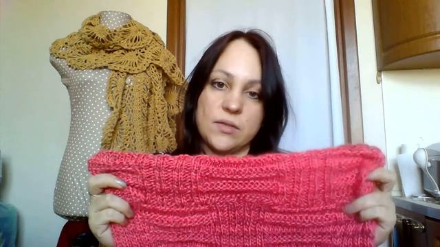 Видеообзор - снуды "Розовый зефир" и "Тигровый" смотреть онлайн