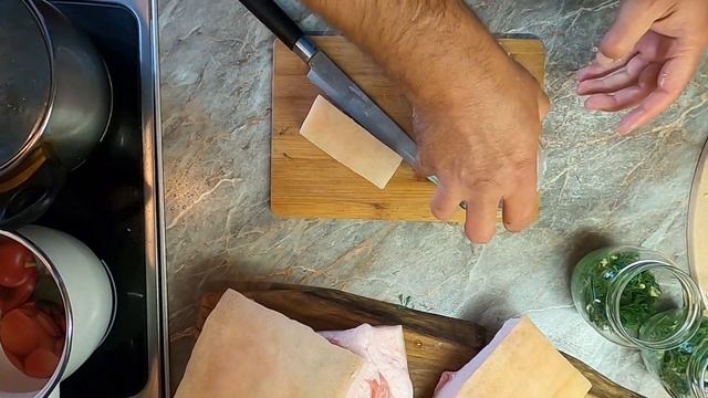 Как засолить сало в банке? "Пятиминутка" Идеальная Закуска На Все Случаи Жизни! смотреть онлайн