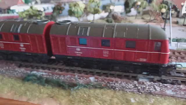 Diesel lokomotiv double V188, фирмы Lima. Обзор.