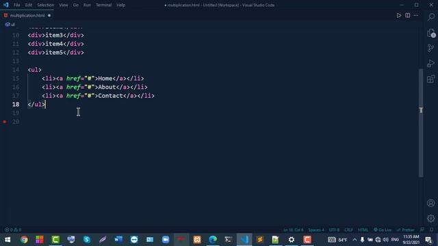 Emmet Tutorial Essential Syntax In 2021 | Multiplication | Bangla | Part 09 смотреть онлайн