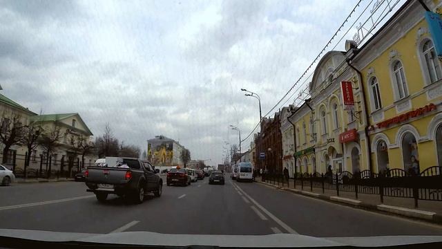 СИТРОЕН С4 СЕДАН / Еще раз о расходе (Road Trip From Moscow, Russia To Sergiev Posad, Russia)