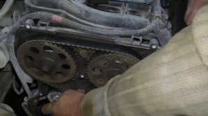 Приора, замена помпы и заглушки!