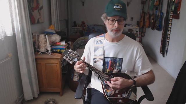 Mandolin lesson 163-I Don't Feel Like Dancin' смотреть онлайн
