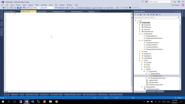 30. DYNAMIC MENU ITEM - Asp.Net CORE MVC смотреть онлайн