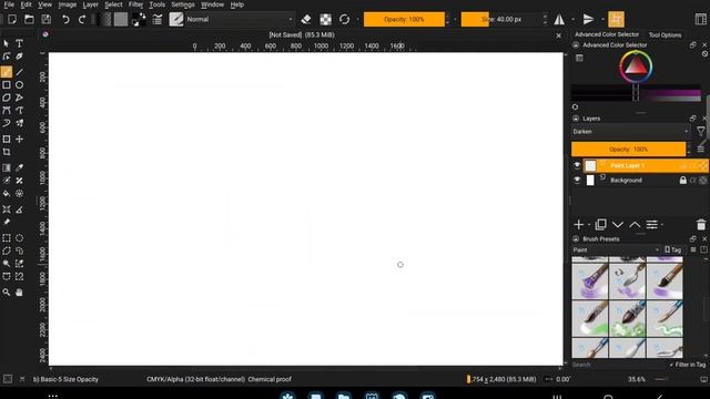 How to enable dockers on Krita? смотреть онлайн