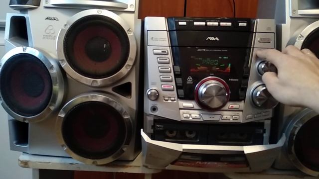 Музыкальный центр Aiwa Jax-T8 Mini hi-fi component system смотреть онлайн