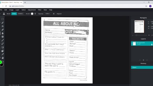Pixlr Basics: Clone Tool смотреть онлайн