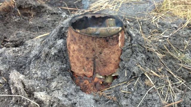 Колхозим печь из ржавого ведра смотреть онлайн