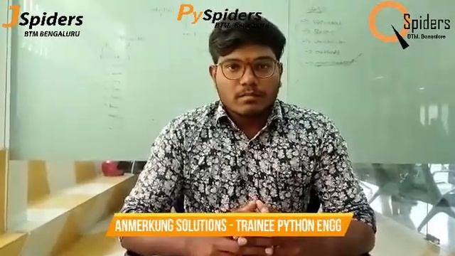 SUCCESSFULLY PLACED AS Trainee Python Engg from JSpiders BTM | STUDENT REVIEW | 2022 Placements смотреть онлайн