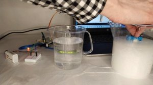 Тестирование датчика мутности воды